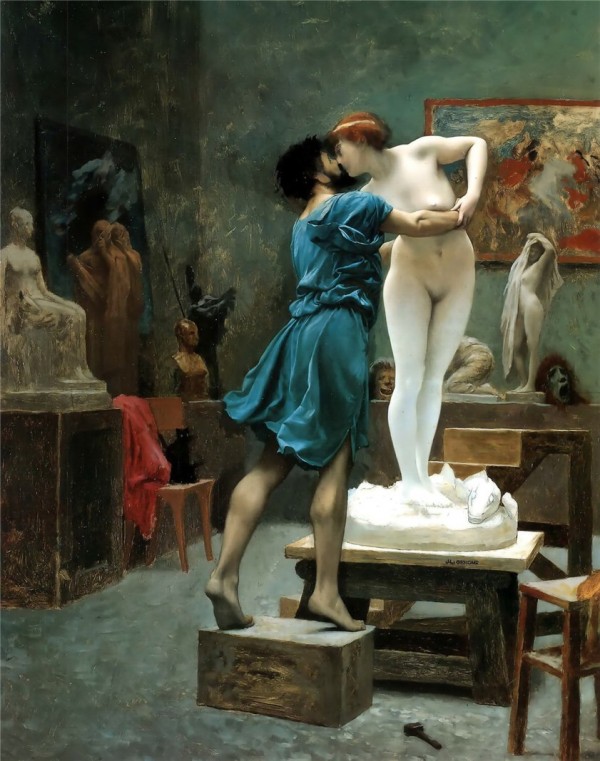 Pygmalion and Galatea by Jean-Leon Gerome